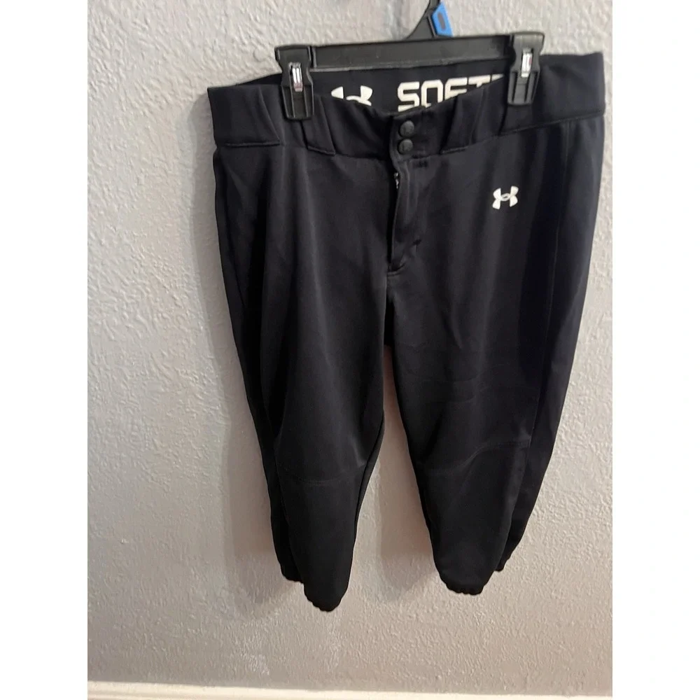 Under Armour Black Softball Pants Size Large Adults